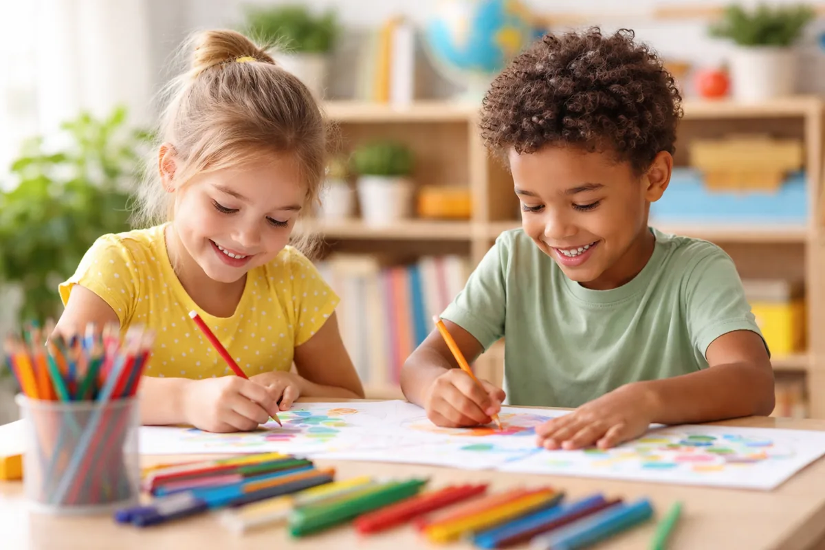 Les avantages du coloriage pour le développement des enfants